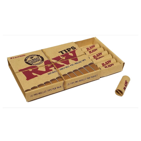 RAW with filter tips